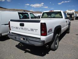 2002 CHEV 2500HD PICKUP