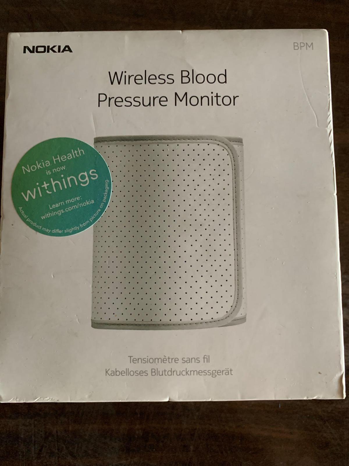 WIRELESS BLOOD PRESSURE MONITOR