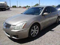 2008 NISSAN MAXIMA 3.5 SE