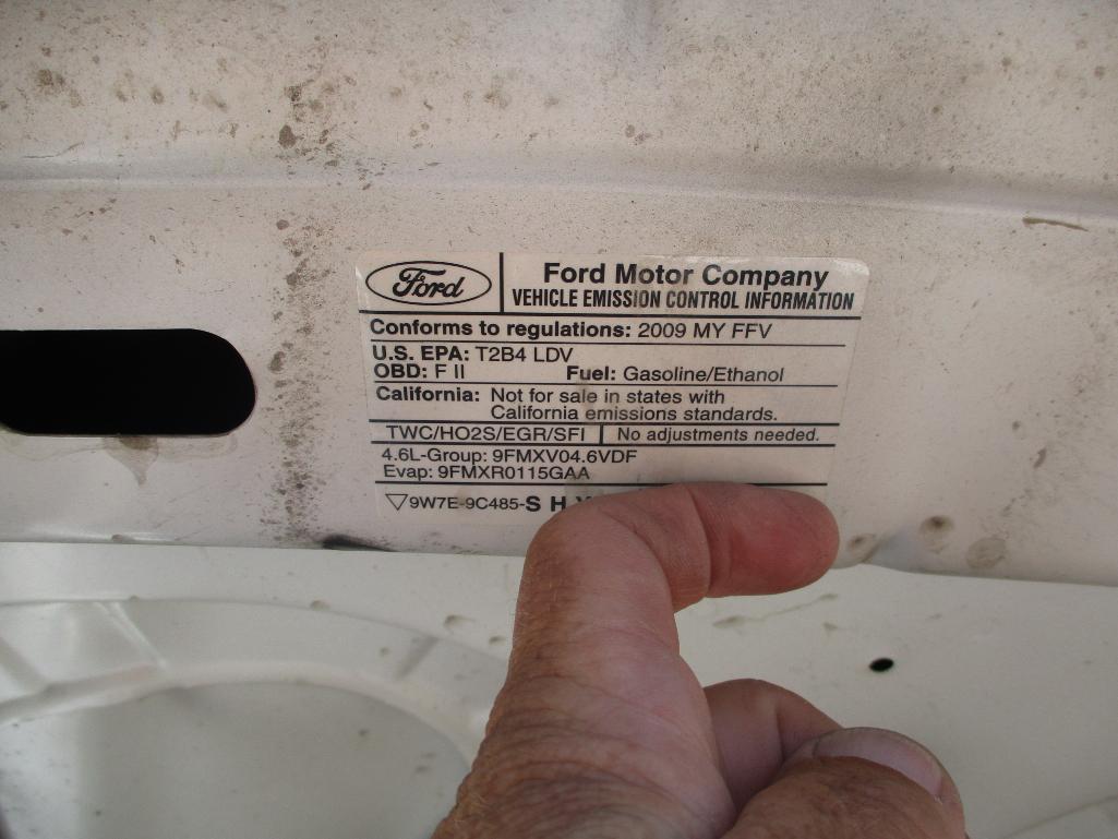 2009 FORD CONSOLE