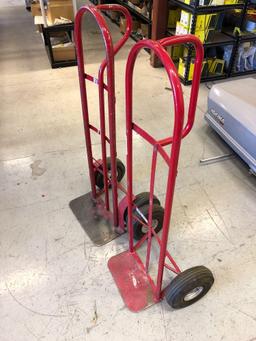 Pallet Jack and (2) Dollies