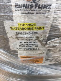 4- 55 GALLON WATERBORNE TRAFFIC PAINT TAXABLE