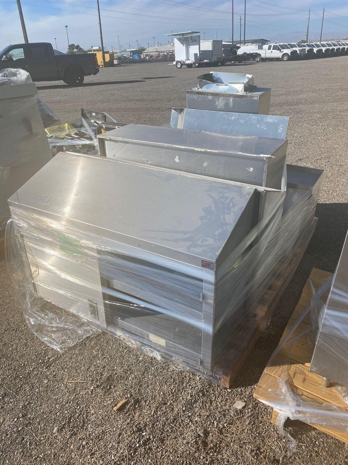 STAINLESS STEEL COUNTER AND KITCHEN EQUIPMENT