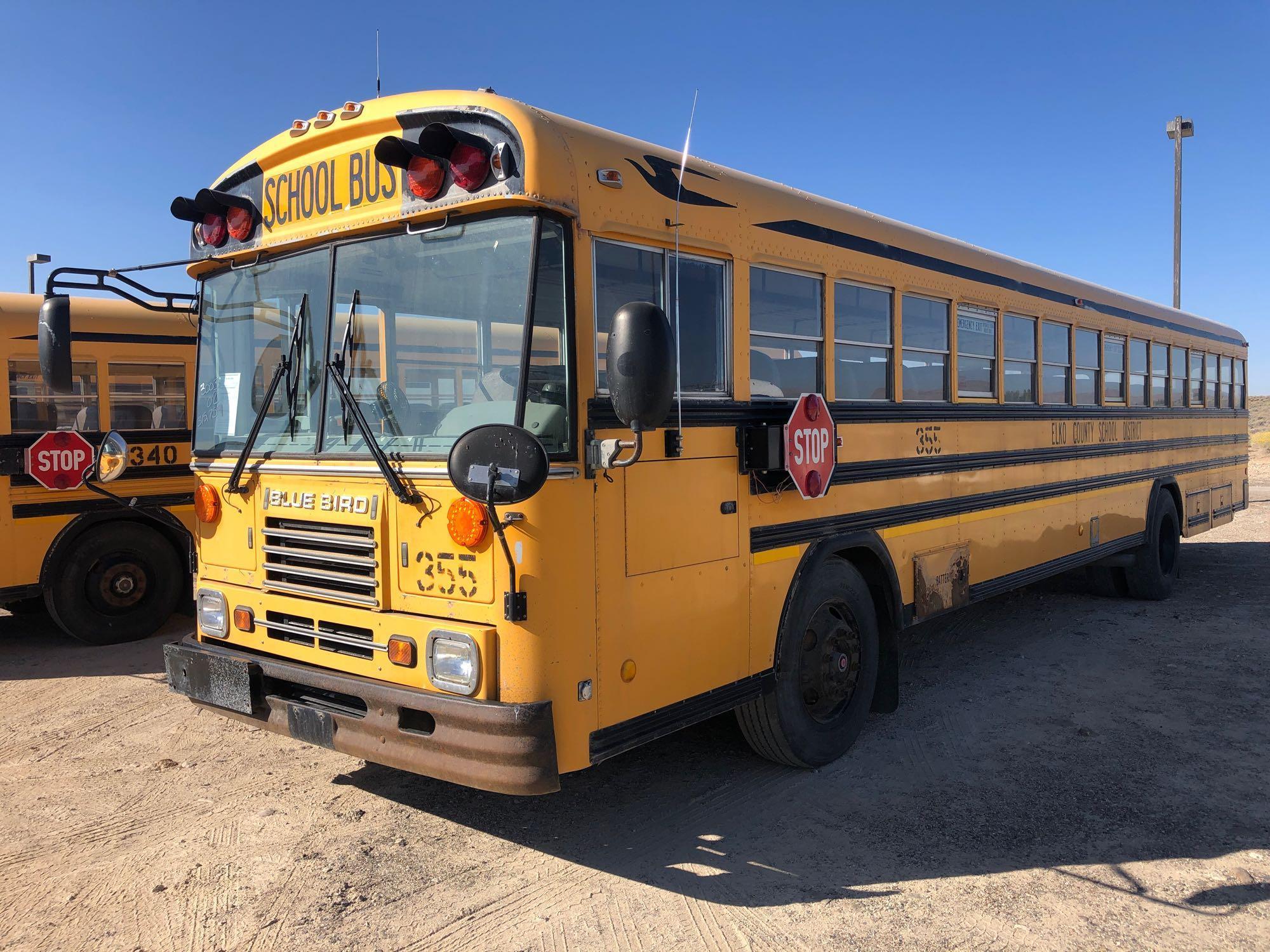 2002 Blue Bird TC2000 Bus, VIN # 1BAANCPA62F206519