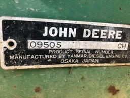 JOHN DEERE 1050 TRACTOR. W/ LOADER.