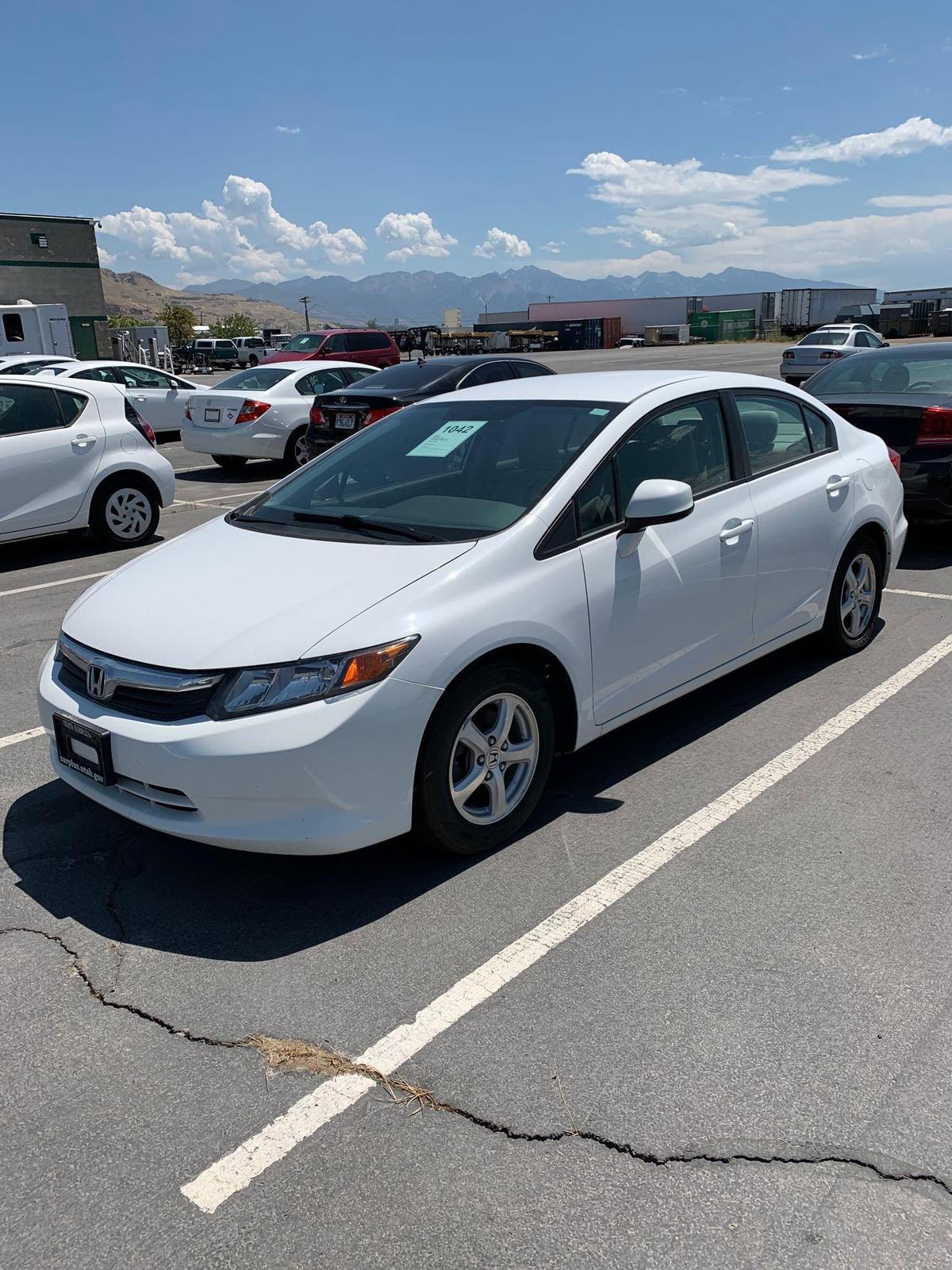 2012 HONDA CIVIC GX CNG