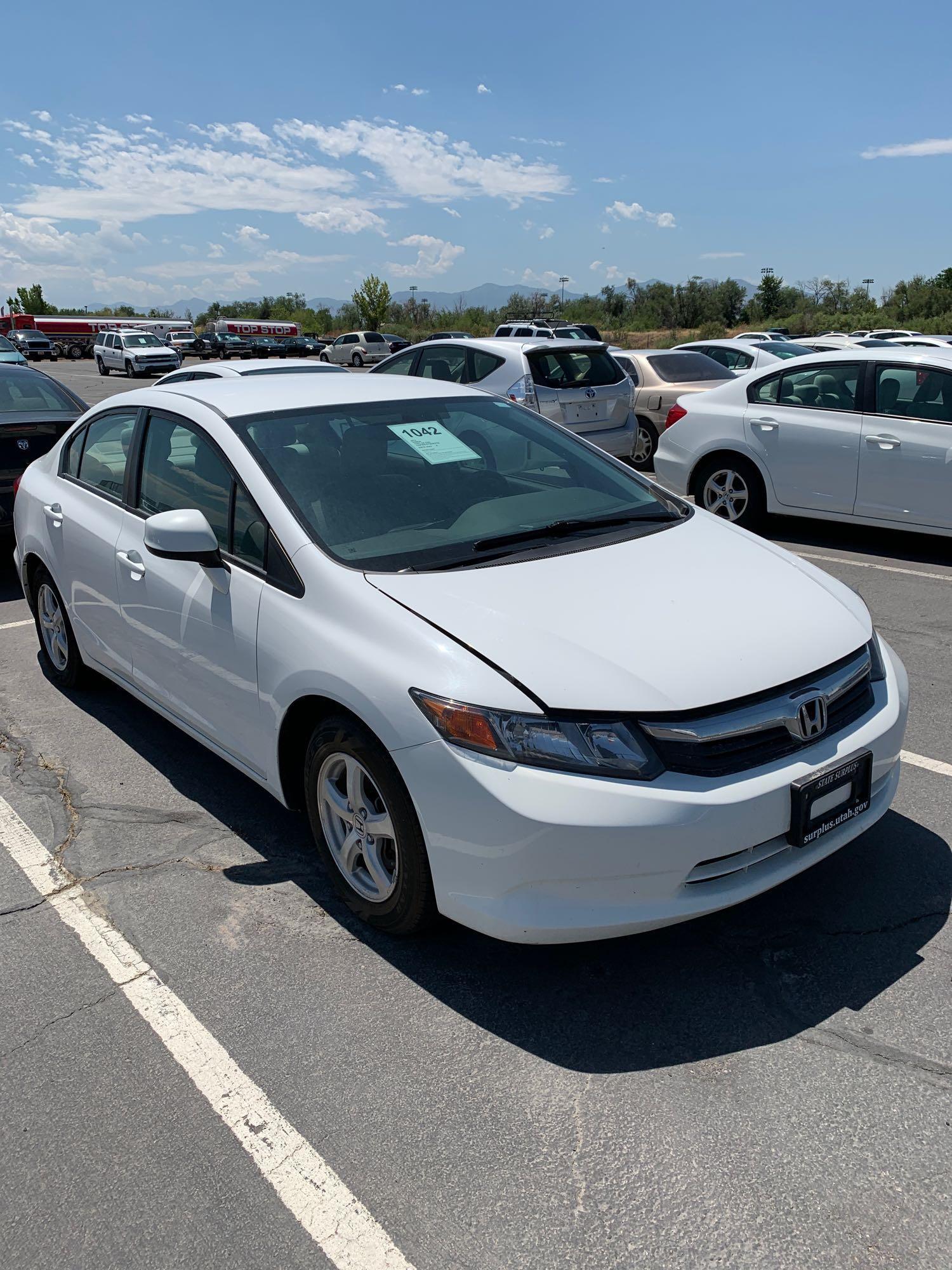 2012 HONDA CIVIC GX CNG