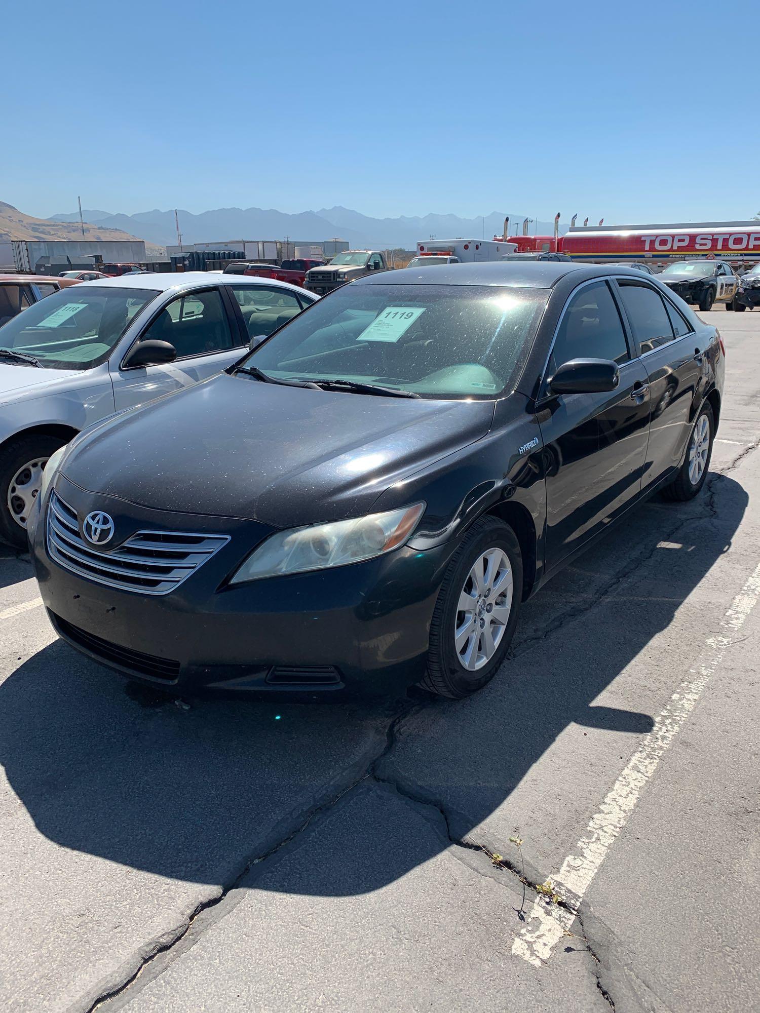 2009 TOYOTA CAMRY HYBRID