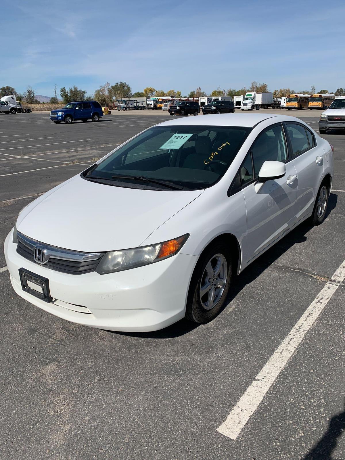 2012 HONDA CIVIC CNG