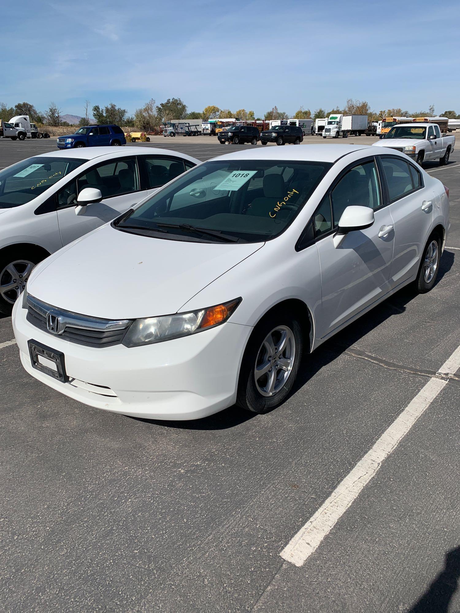 2012 HONDA CIVIC CNG