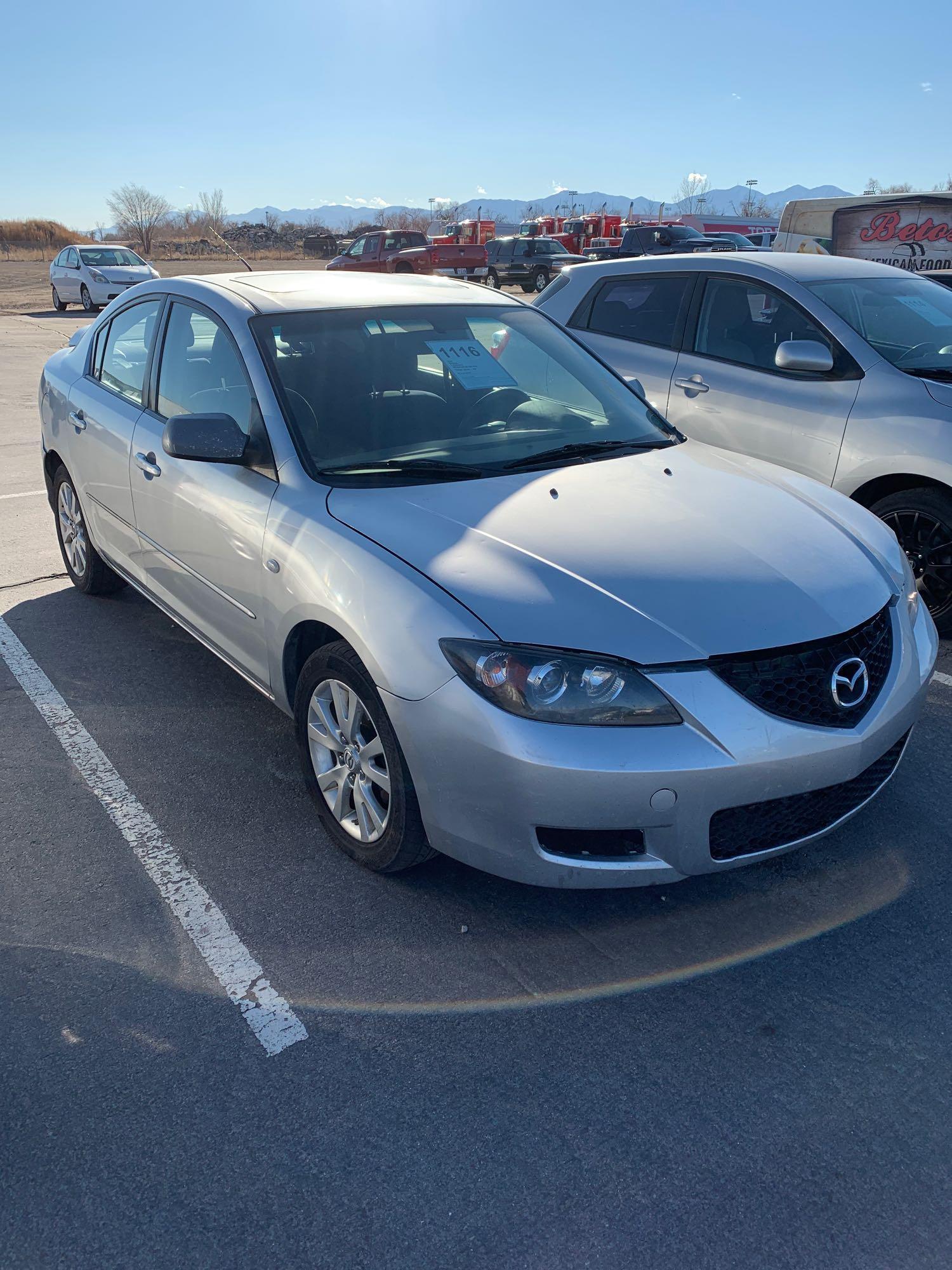 2008 MAZDA 3 REBUILT