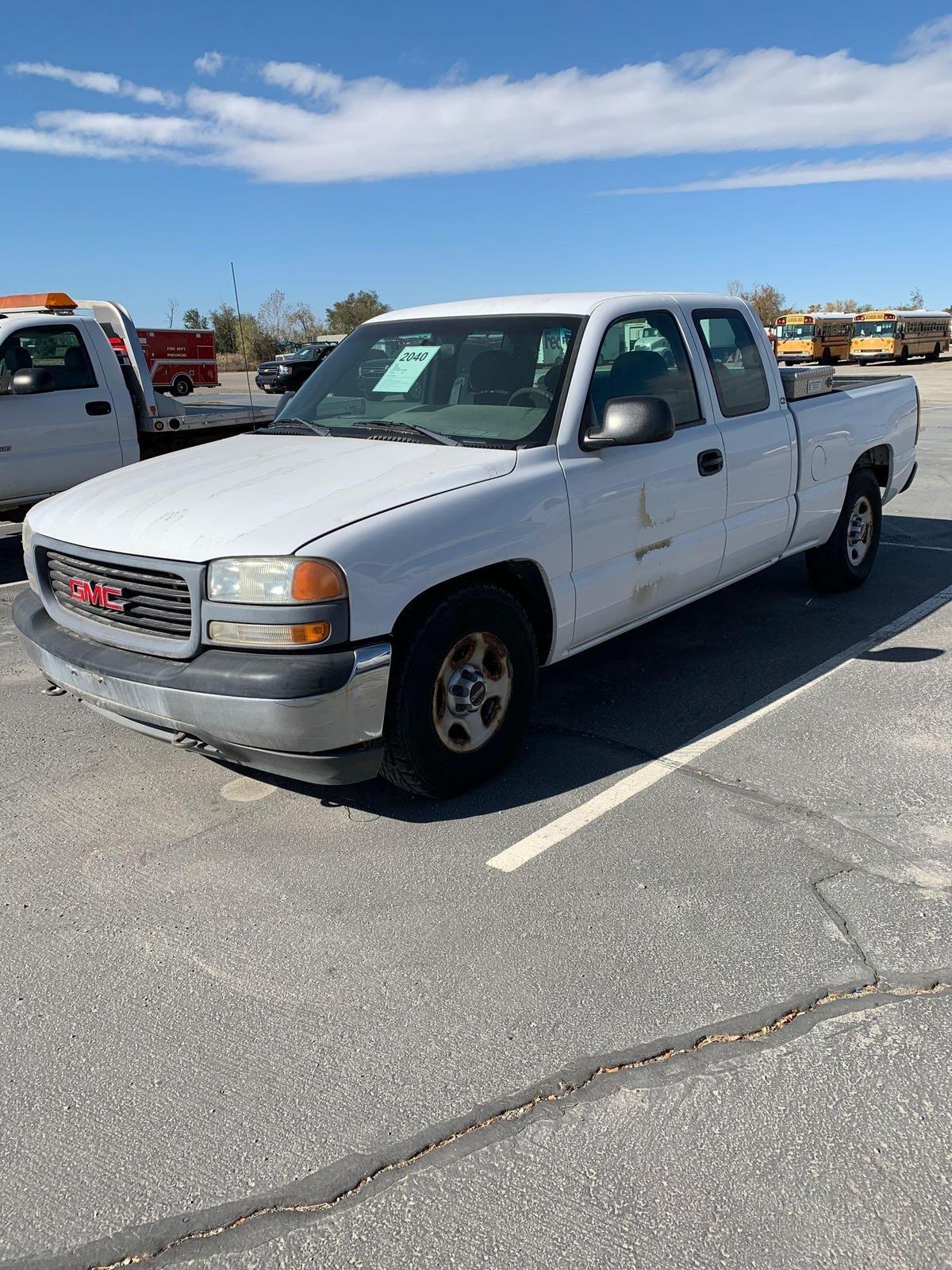 2001 CHEV 1500 2WD