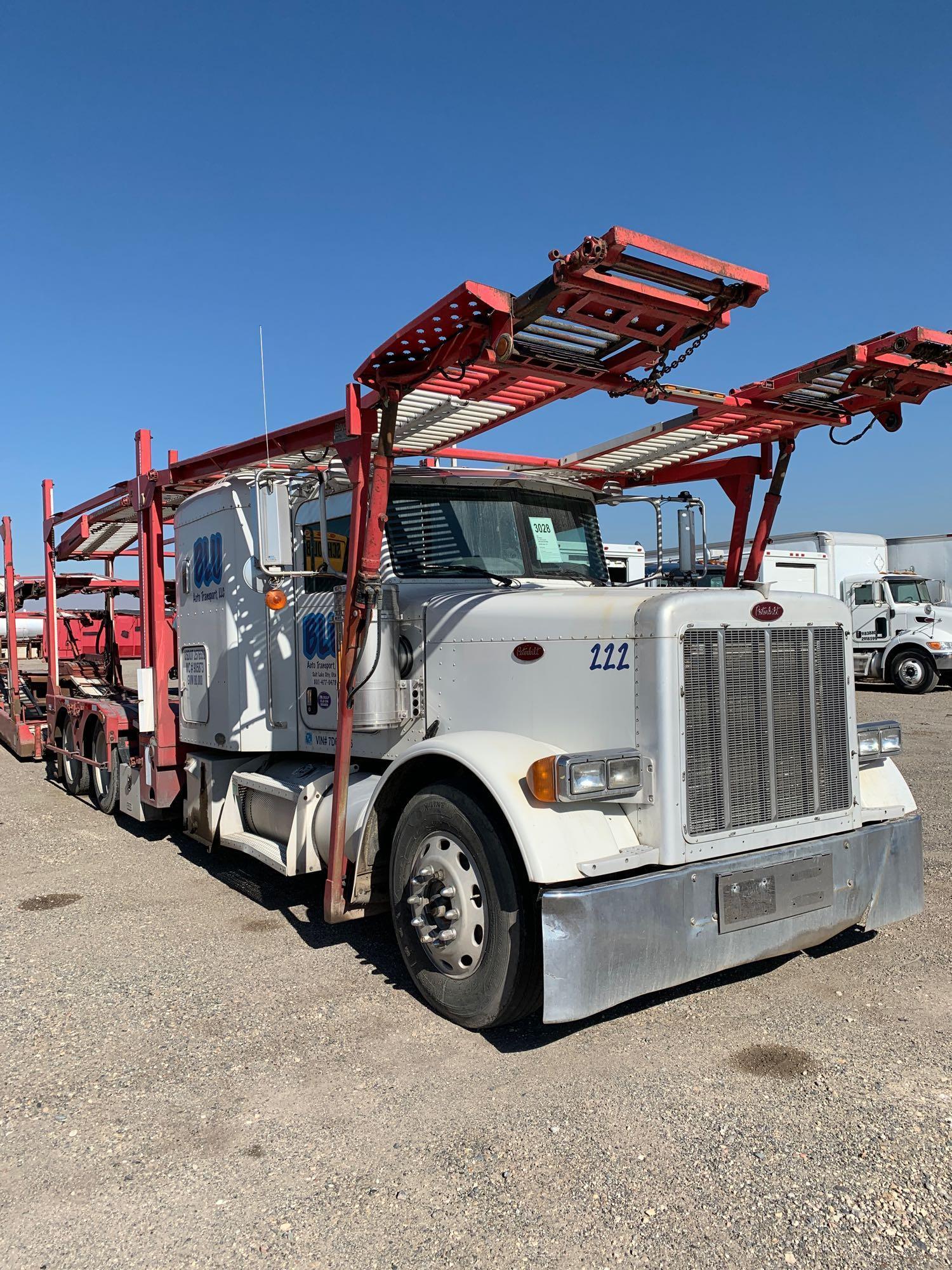 2007 PETERBILT 379 CAR HAULER