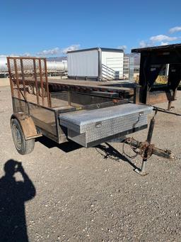 9' SINGLE AXLE TRAILER