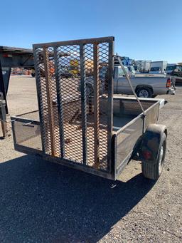 9' SINGLE AXLE TRAILER