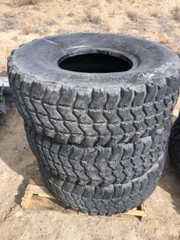 6- GOODYEAR 395/85R20 TIRES