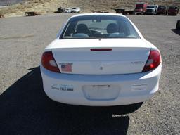 2001 DODGE NEON SE