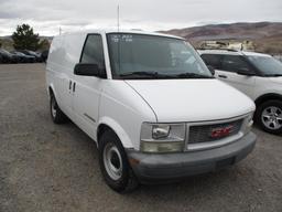 2002 GMC SAFARI CARGO VAN