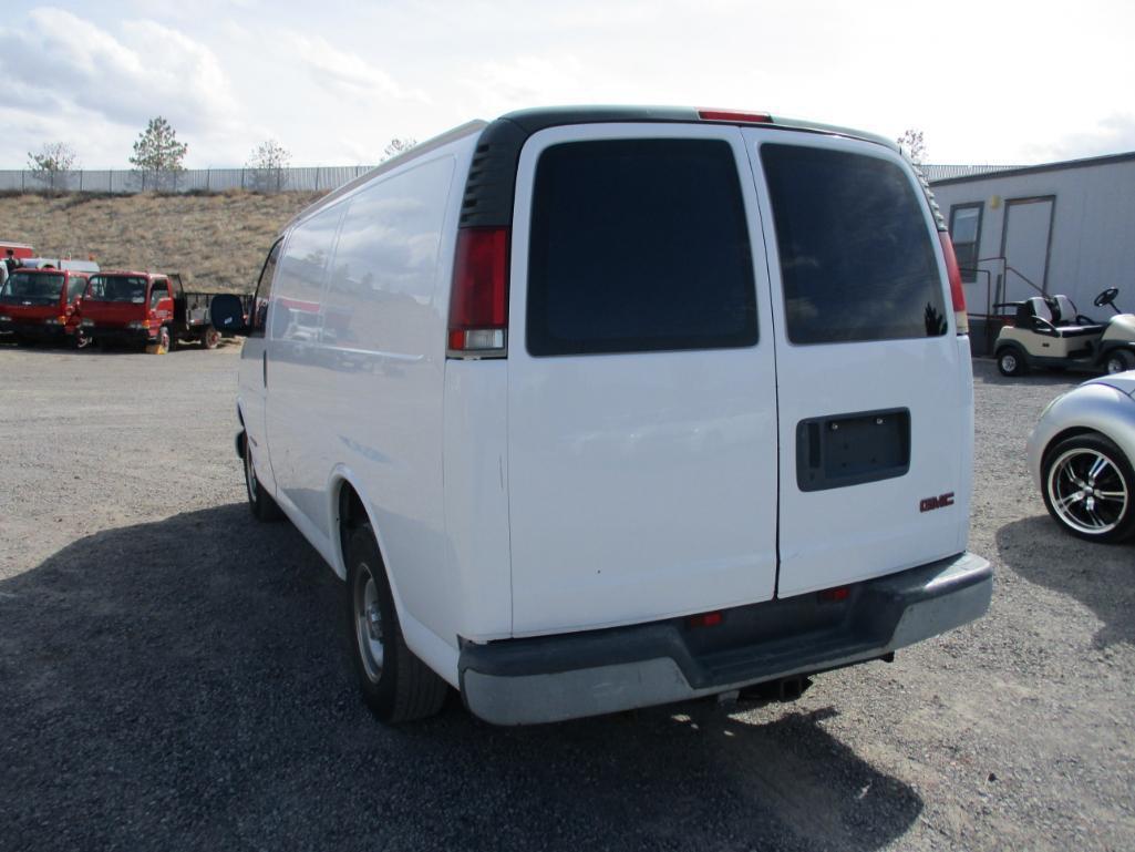 2001 GMC 2500 CARGO VAN