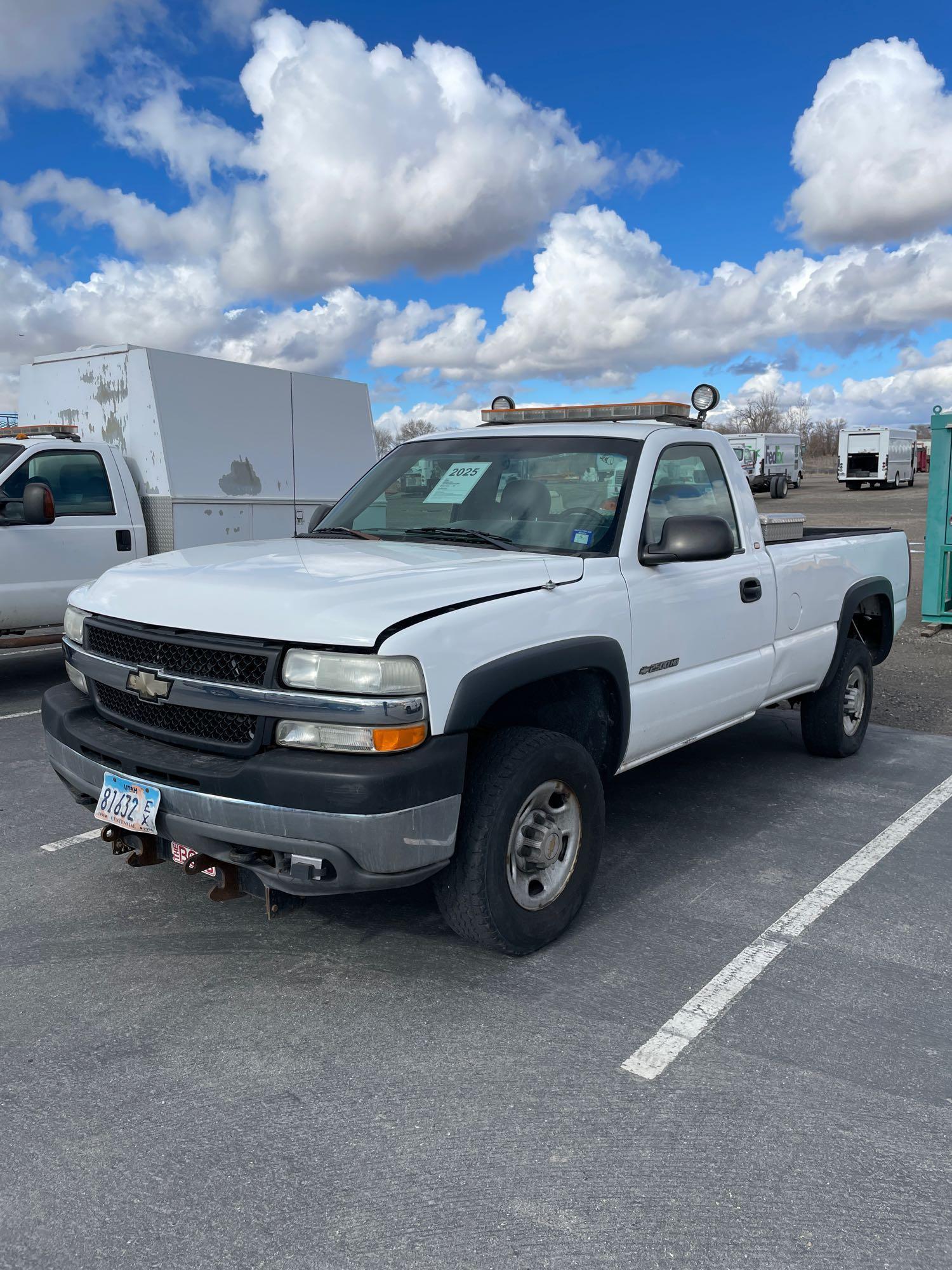 2001 CHEV 2500HD 4X4