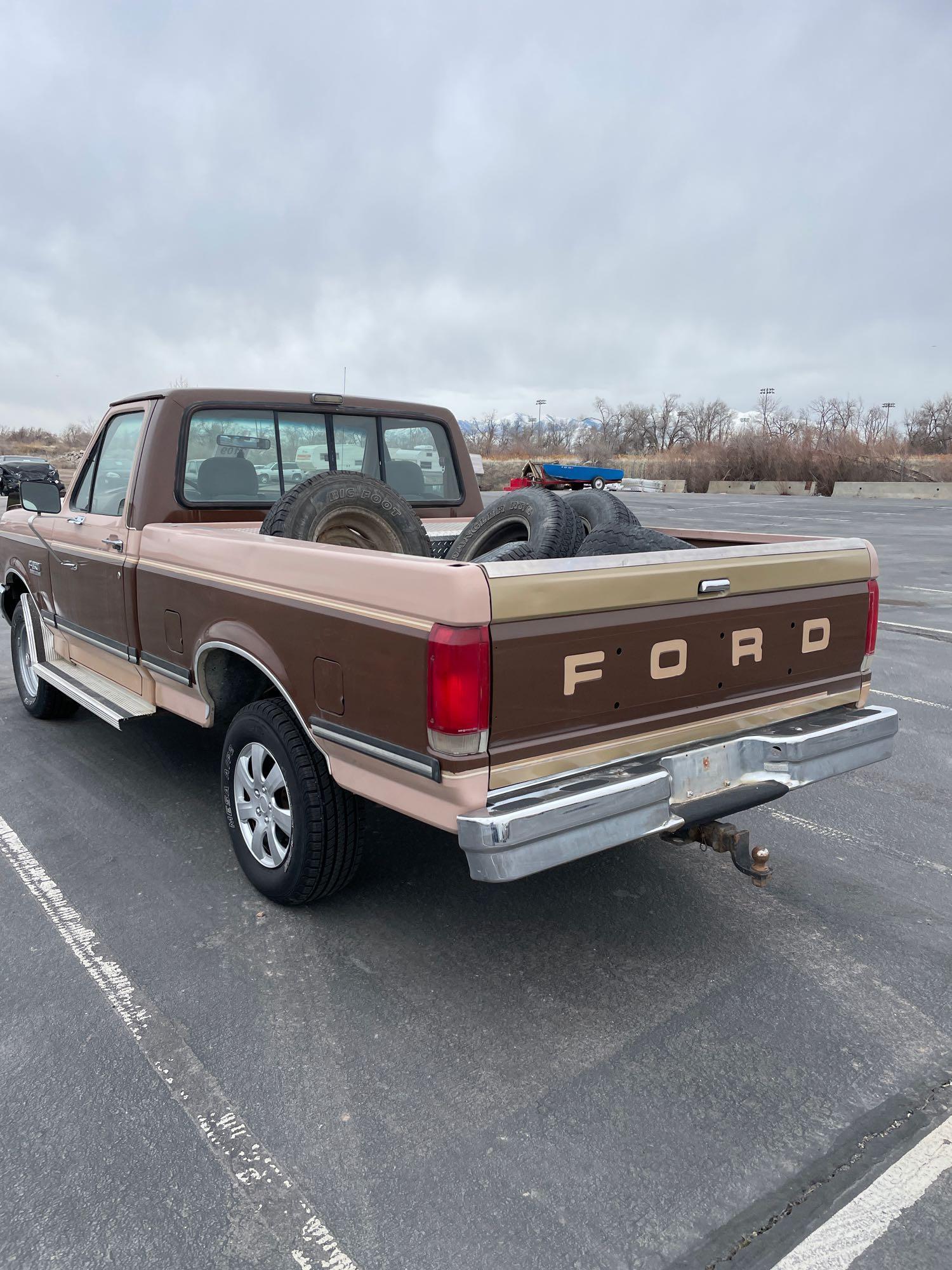 1987 FORD F150 4X4