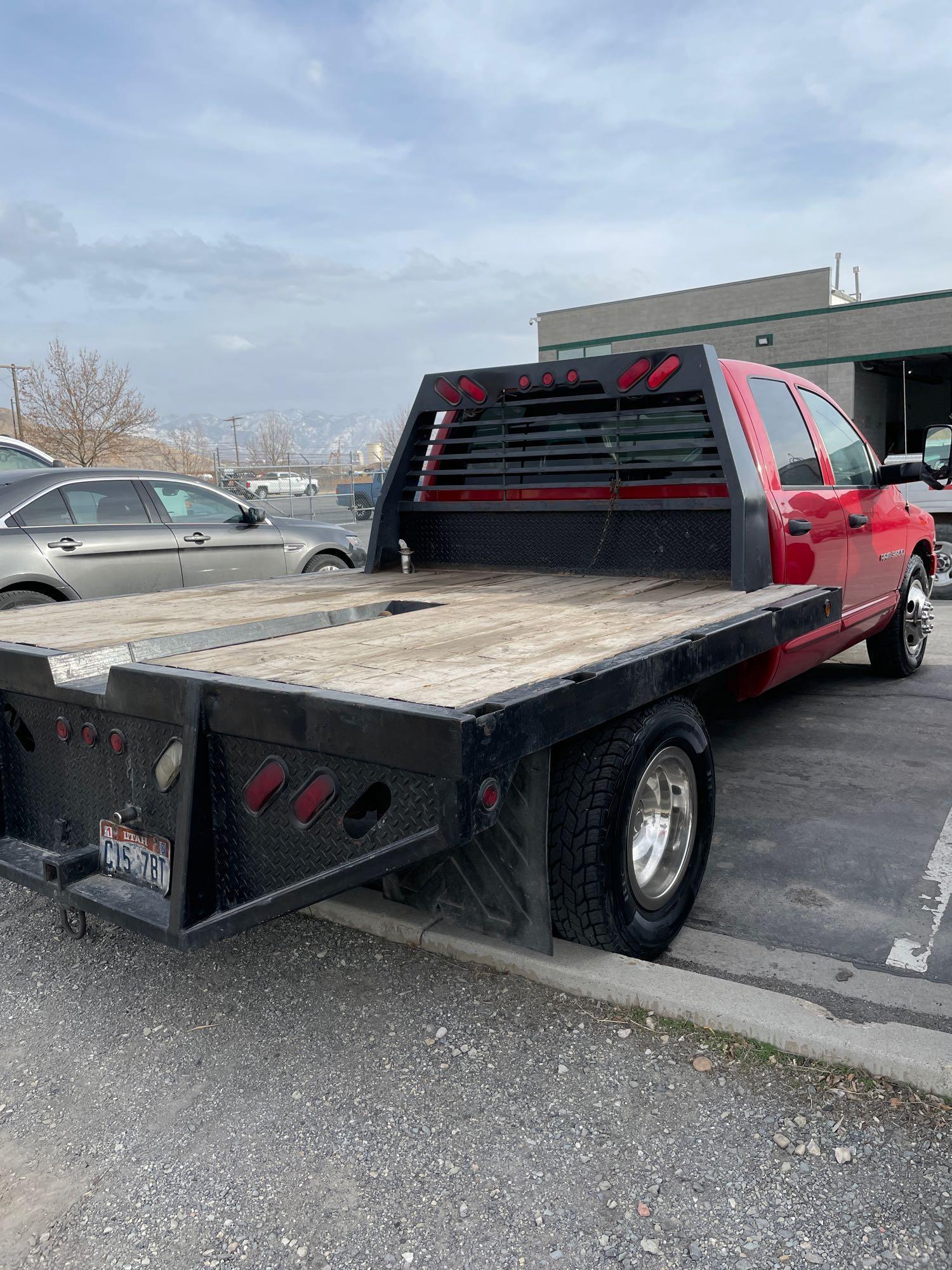 2003 DODGE 3500 FLATBED