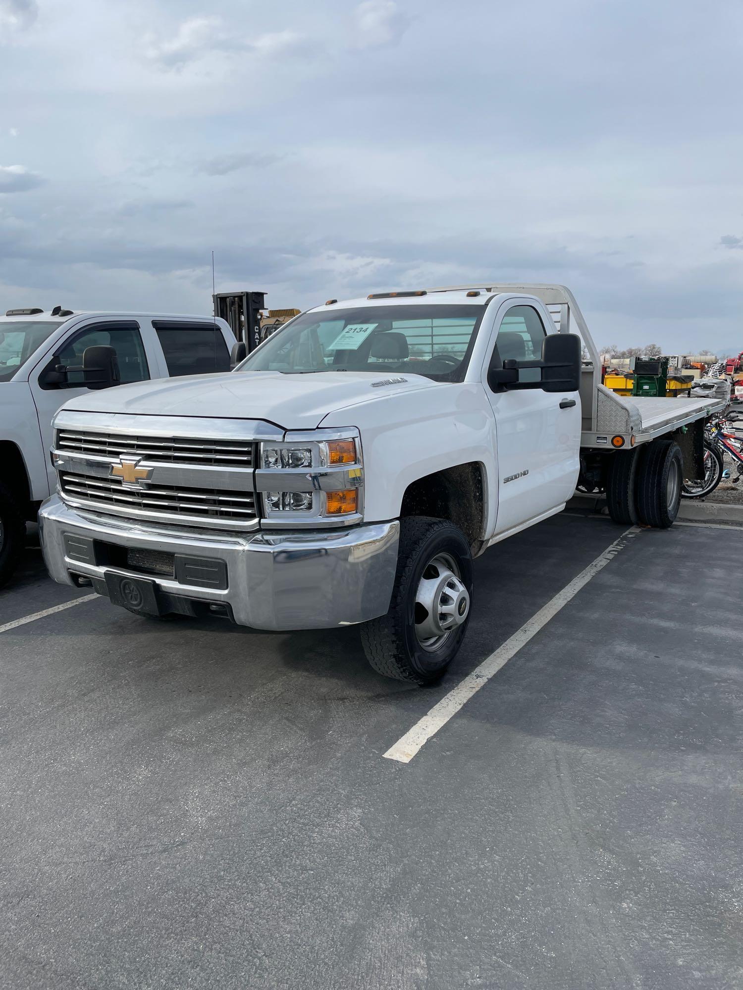 2016 CHEV 3500HD FLATBED