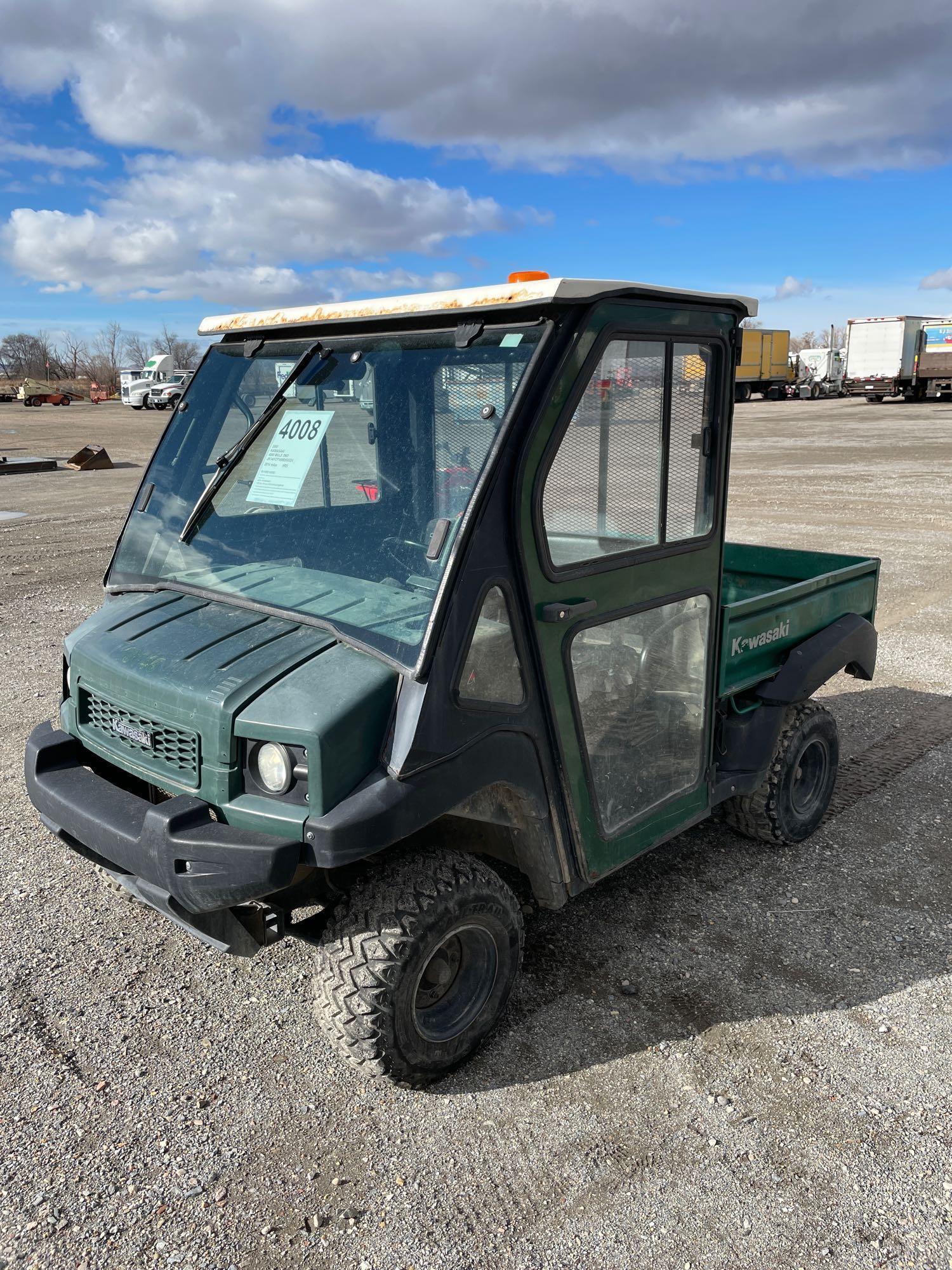 2009 KAWASAKI 4000 MULE 2WD