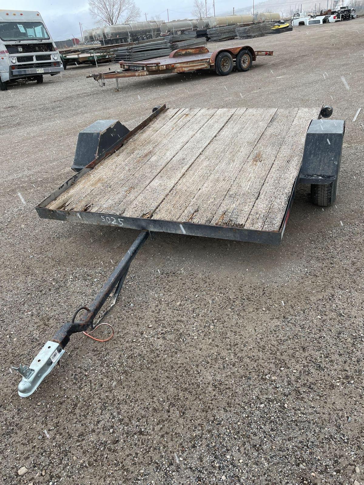 SINGLE AXLE TRAILER