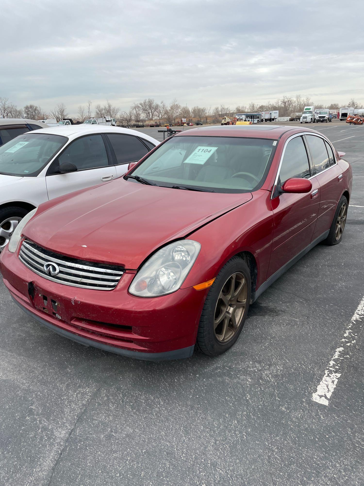 2003 INFINITI G35