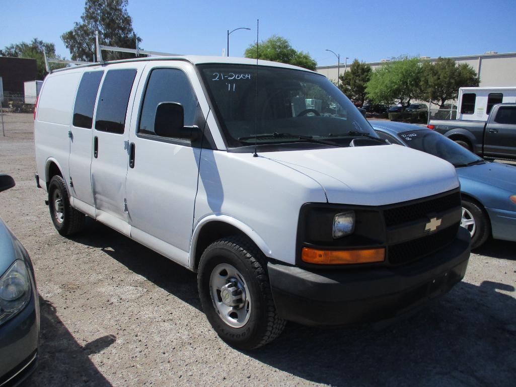 2011 CHEV EXPRESS CARGO VAN