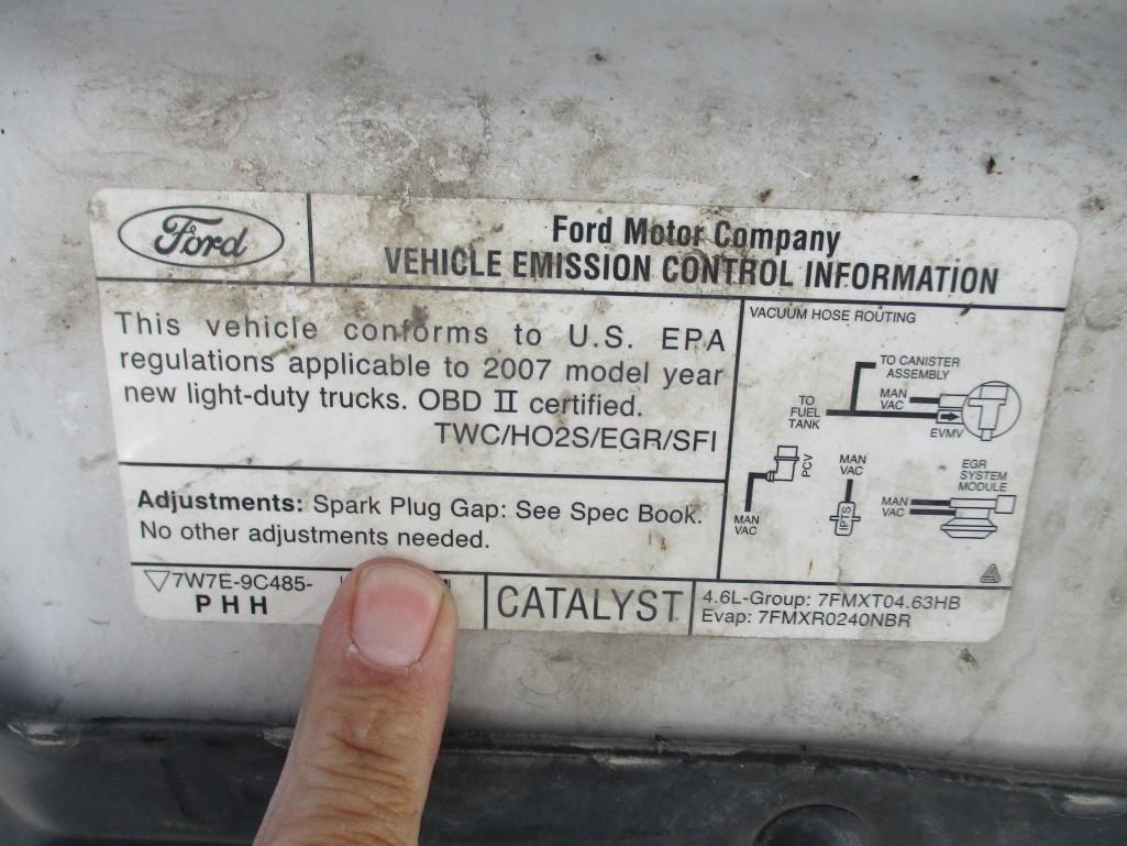 2007 FORD F-150 PICKUP - LOCATED IN RENO, NV