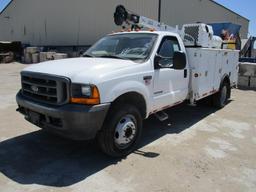 2001 FORD F-450 UTILITY