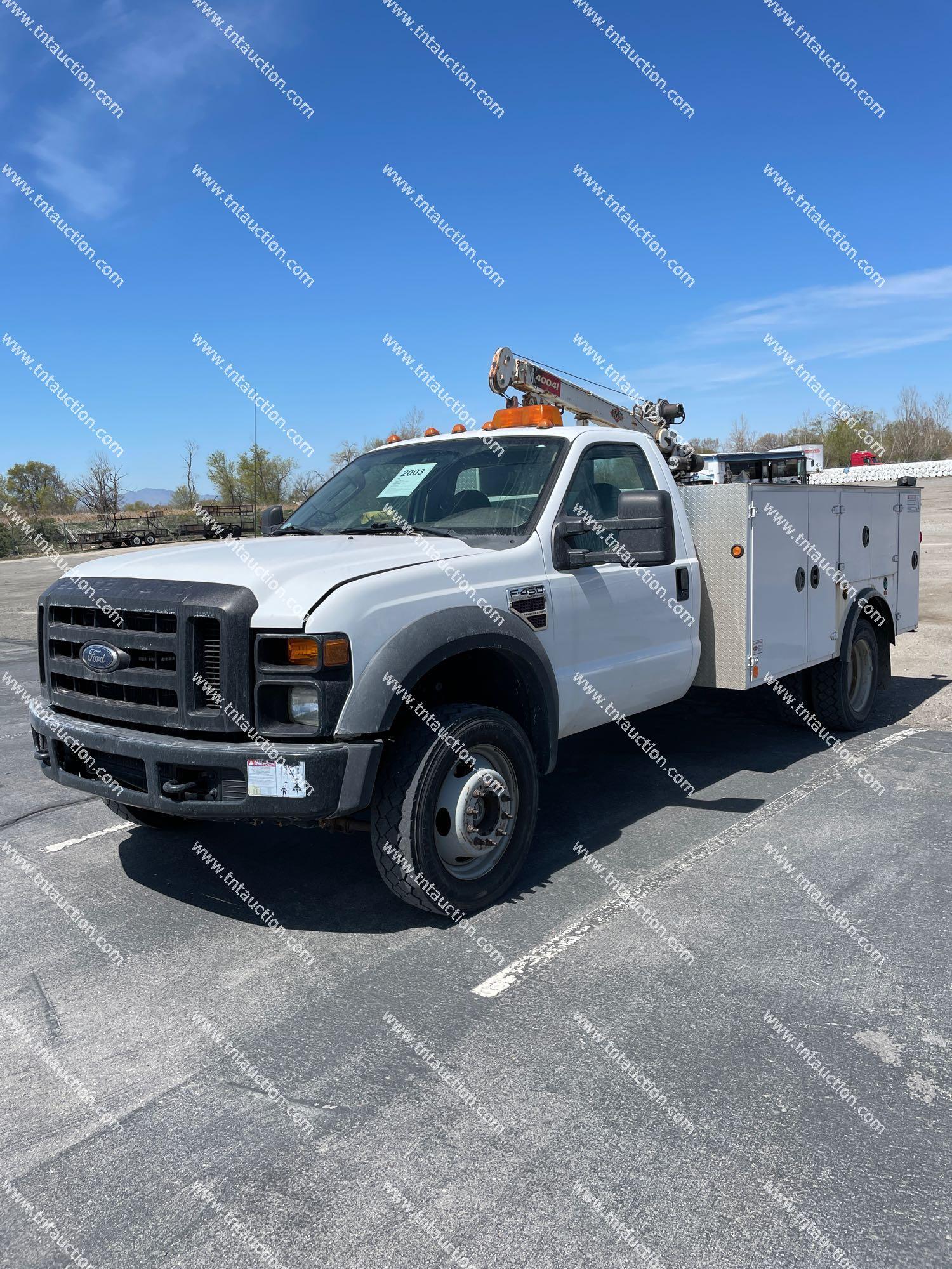 2008 FORD F450 UTILITY