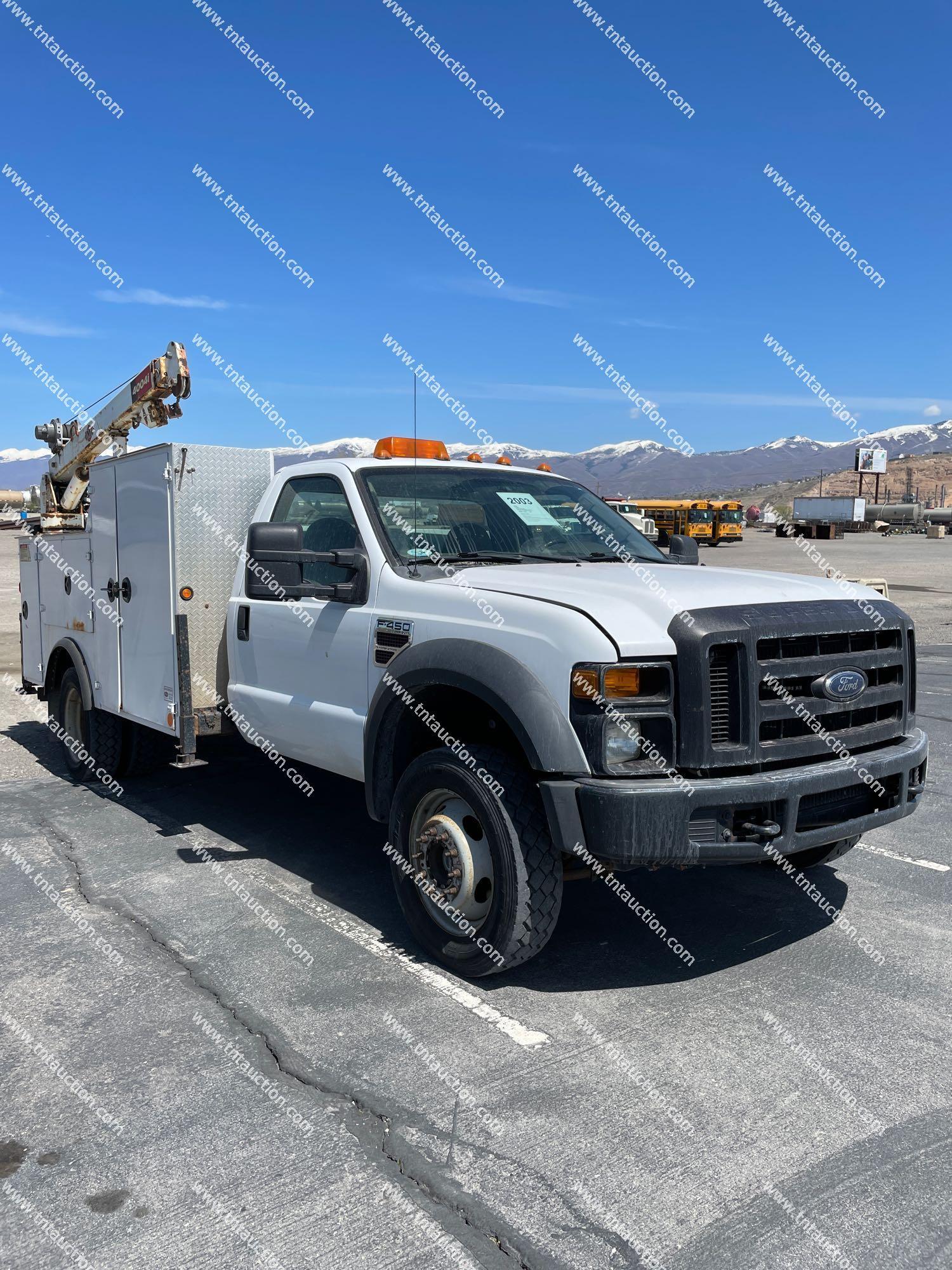 2008 FORD F450 UTILITY