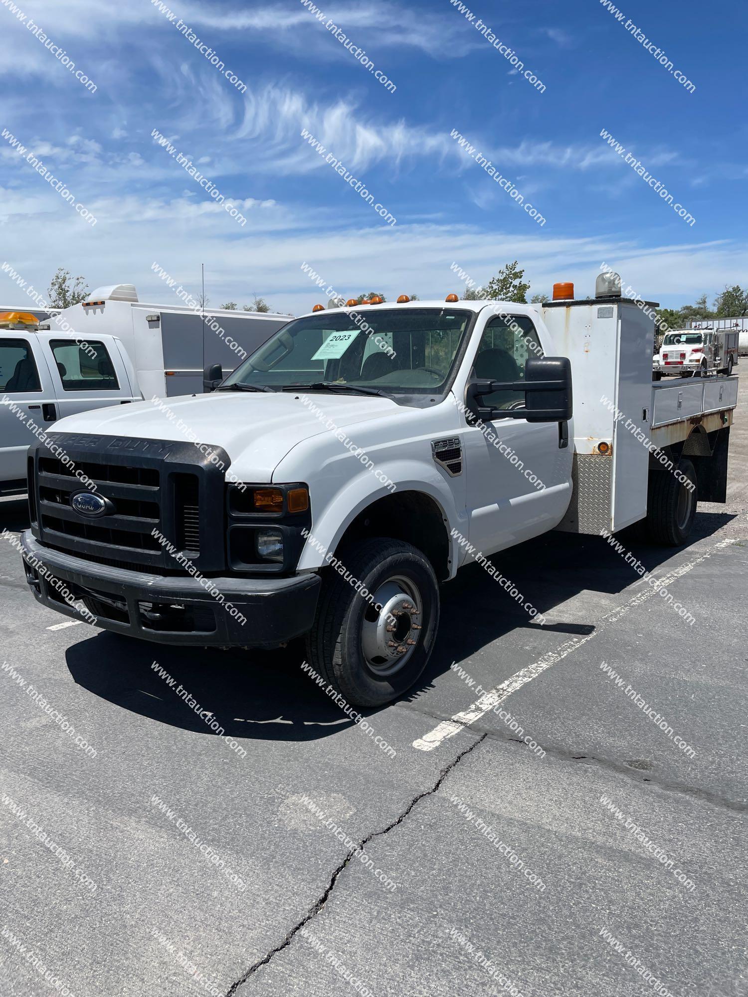 2008 FORD F350 FLATBED