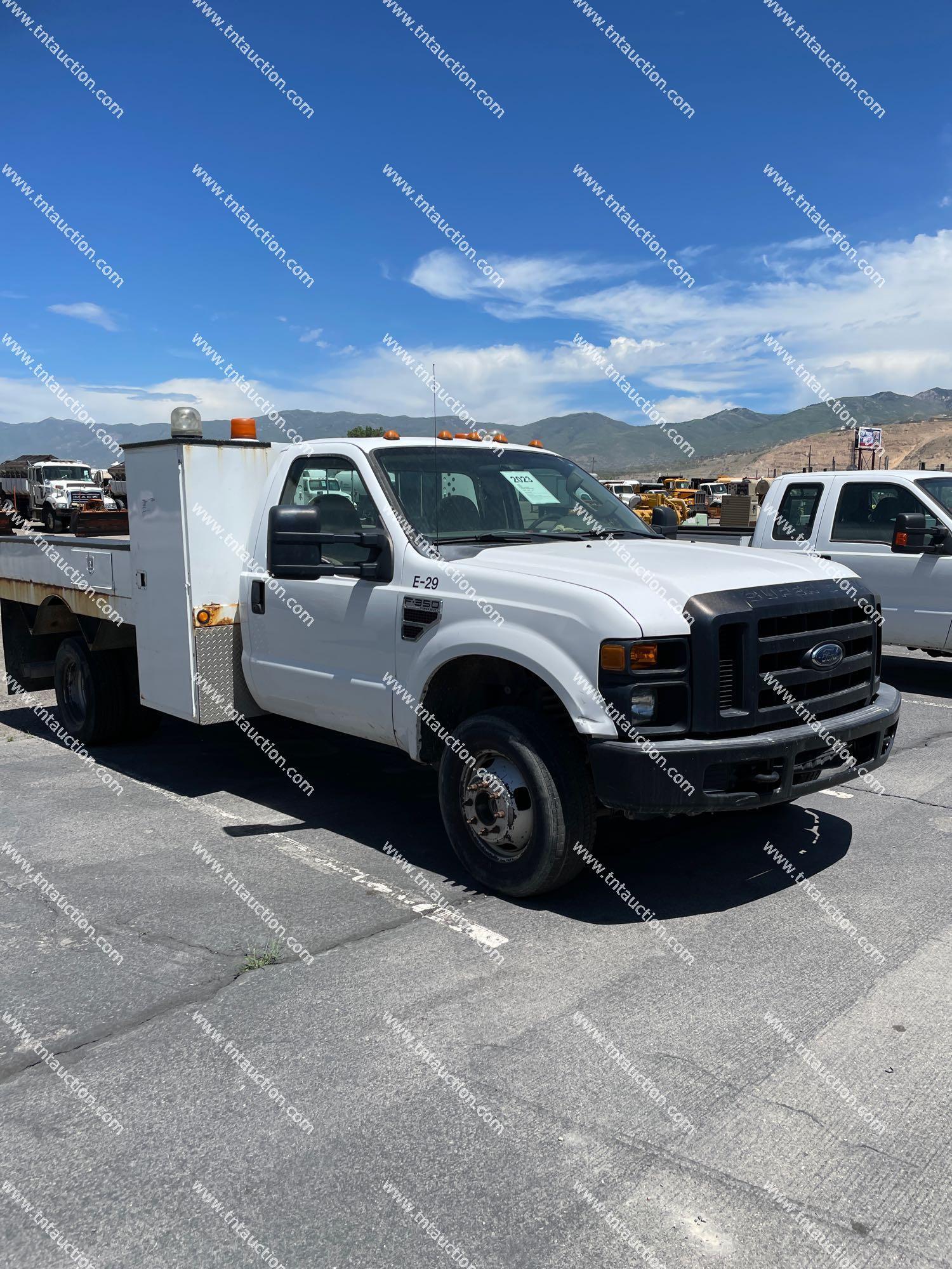 2008 FORD F350 FLATBED