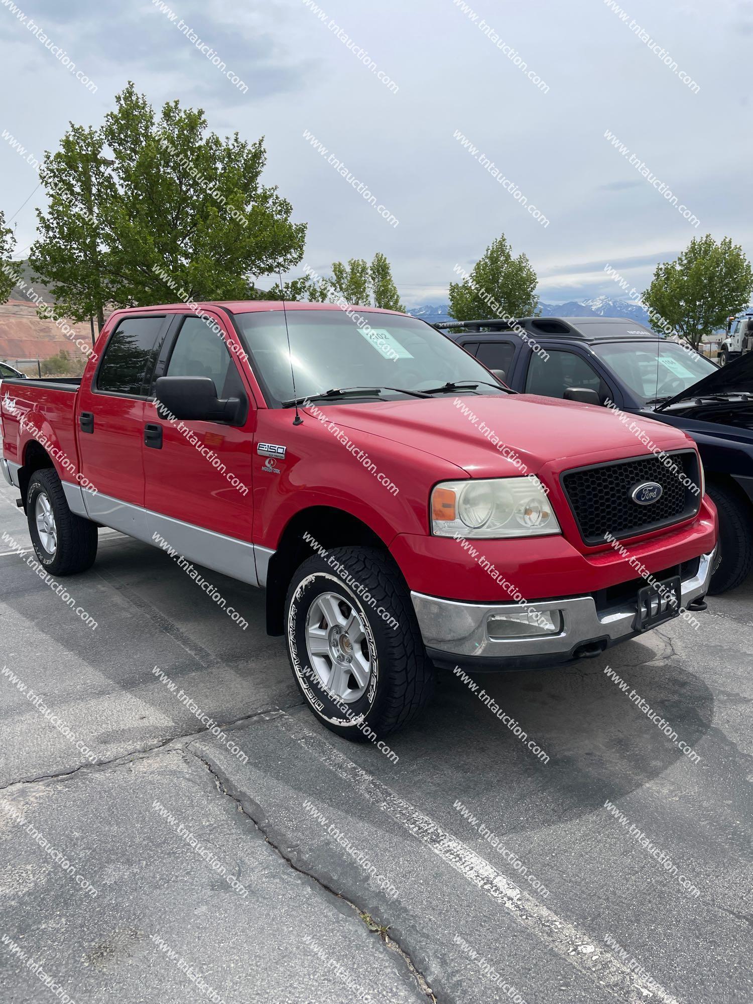 2004 FORD F150 4X4