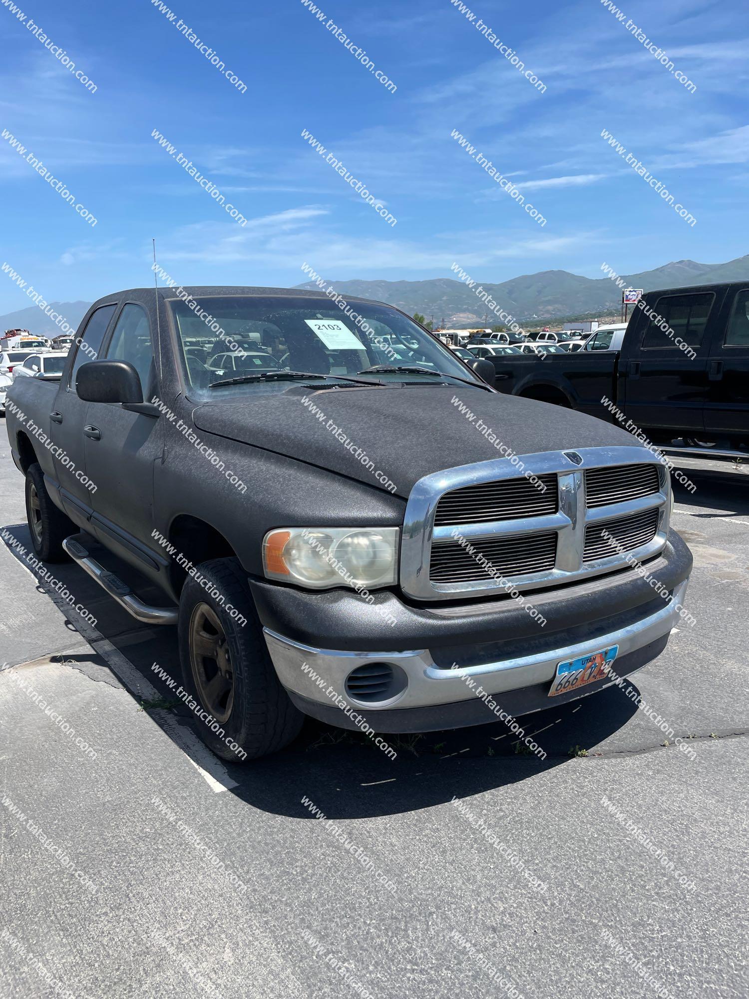 2002 DODGE 1500 4X4