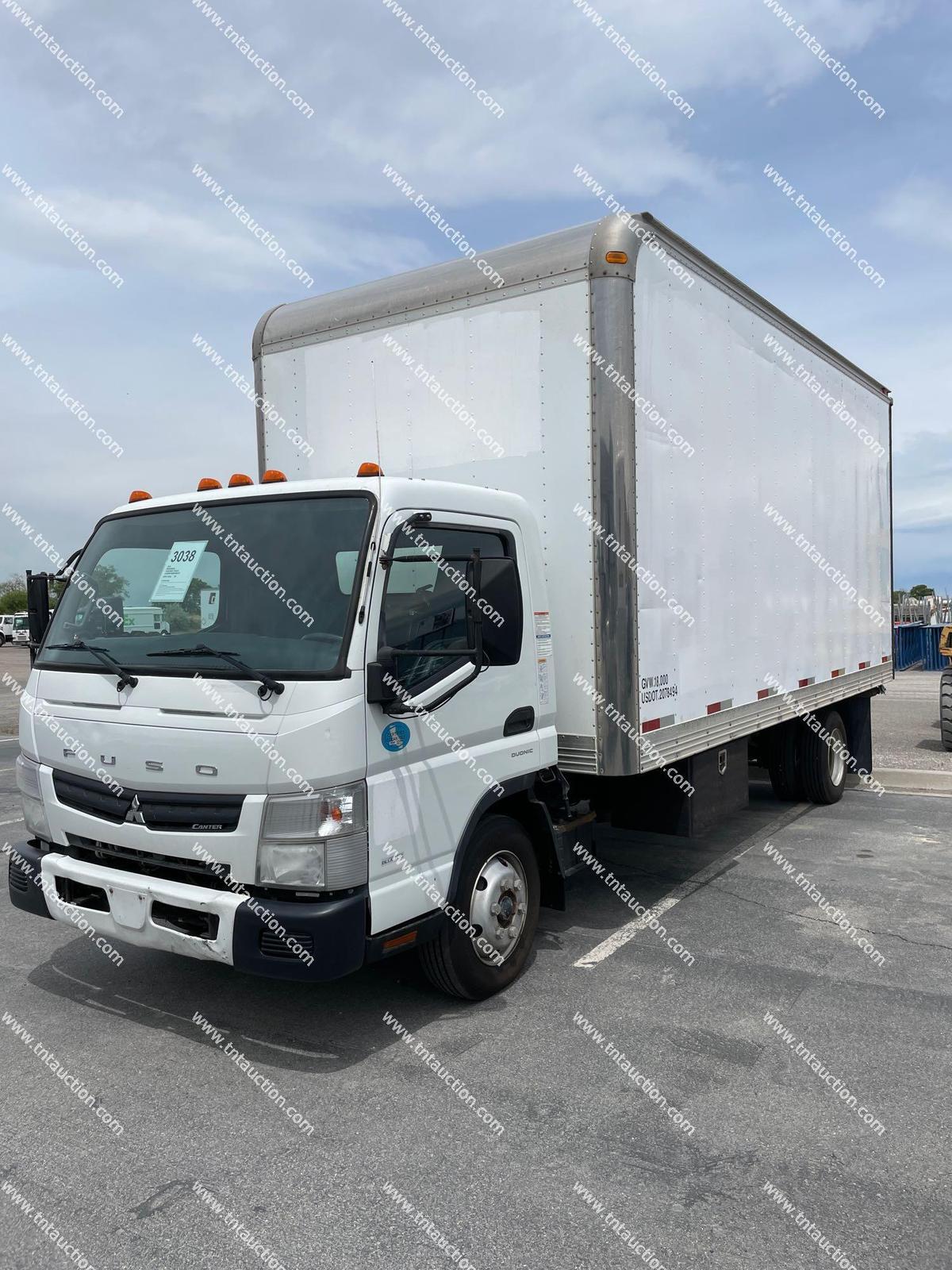 2014 MITSUBISHI FUSO BOX TRUCK