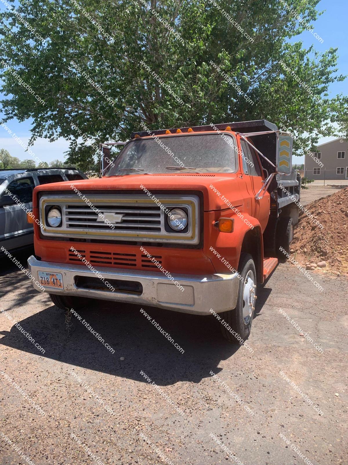 1984 CHEV C60 DUMP - LOCATED IN ROOSEVELT, UTAH