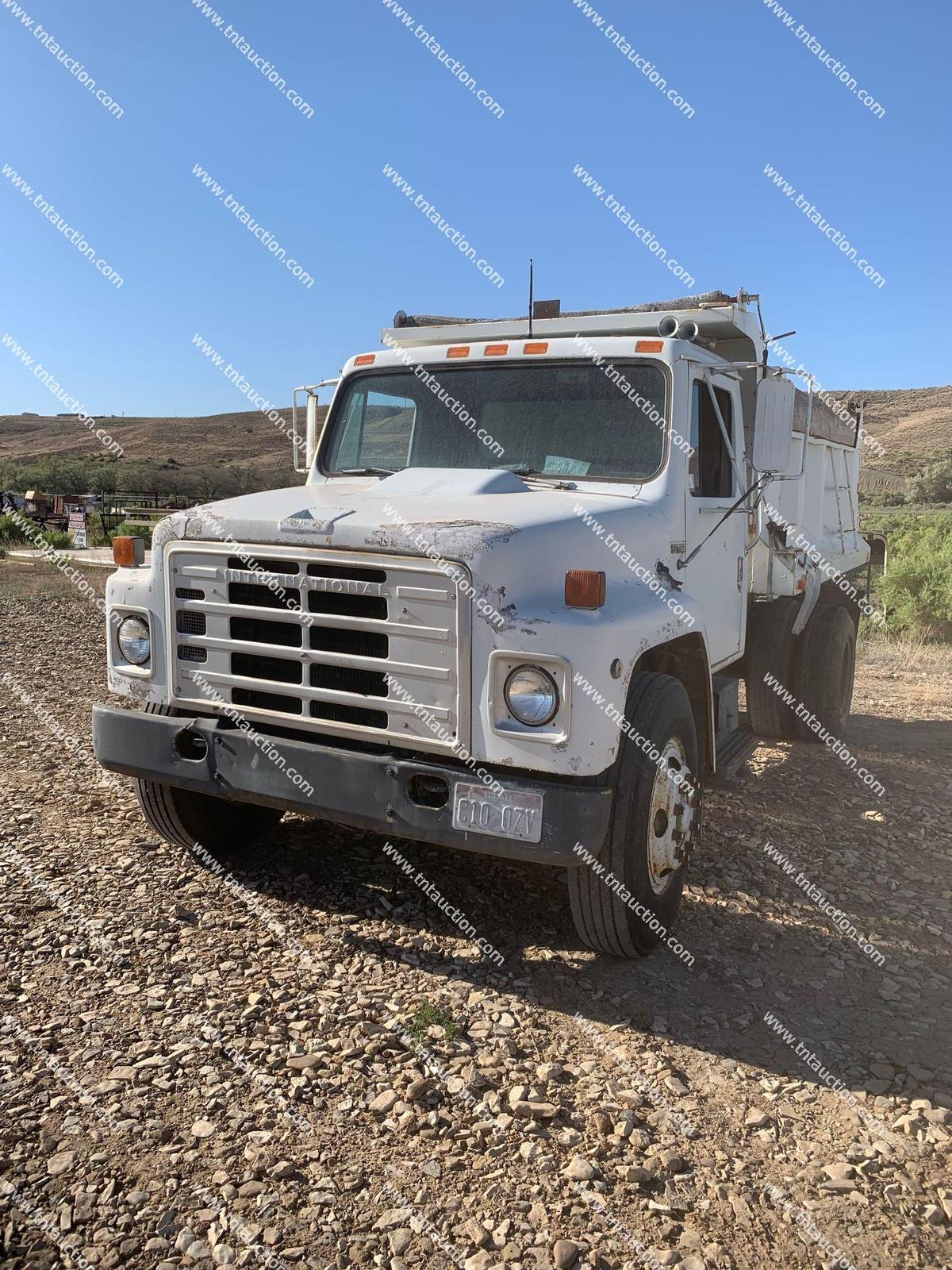 1982 INTL 1754 DUMP - LOCATED IN ROOSEVELT, UTAH