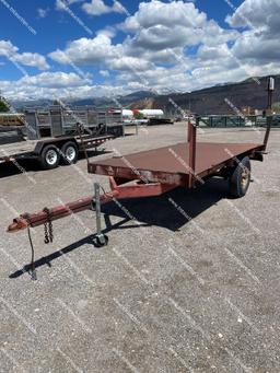 SINGLE AXLE 11' TRAILER