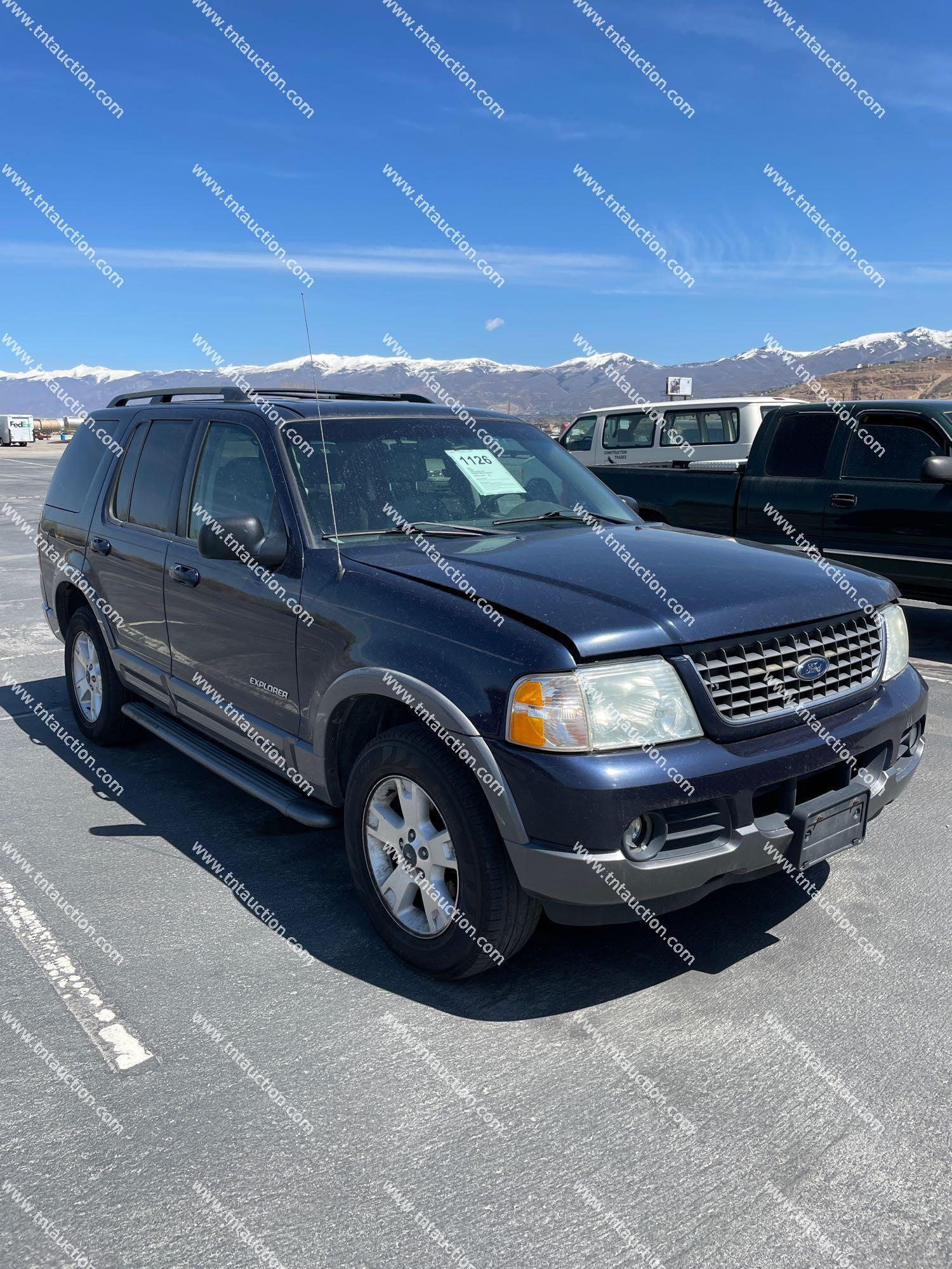 2002 FORD EXPLORER 4X4