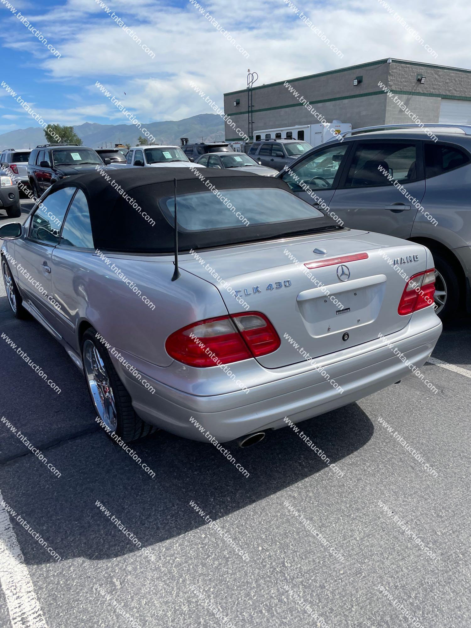 2002 MERCEDES CLK430 REBUILT