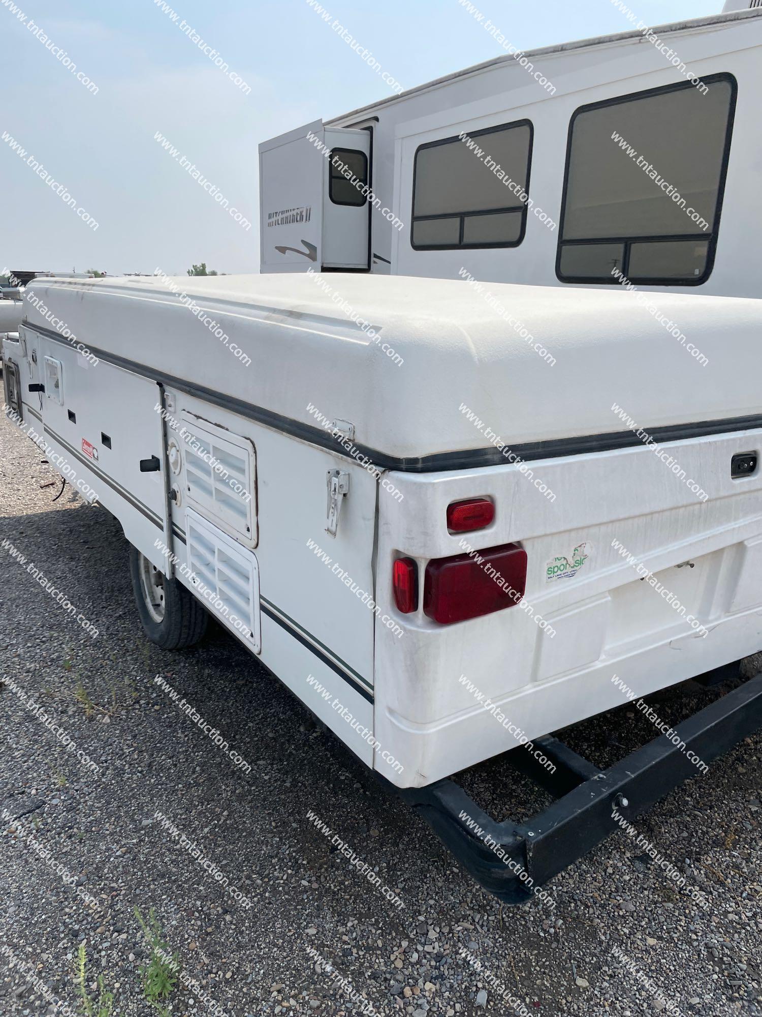 2002 COLEMAN TENT TRAILER