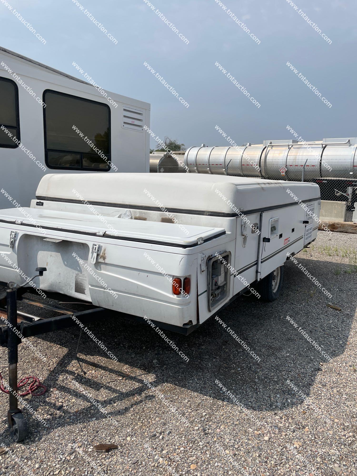 2002 COLEMAN TENT TRAILER