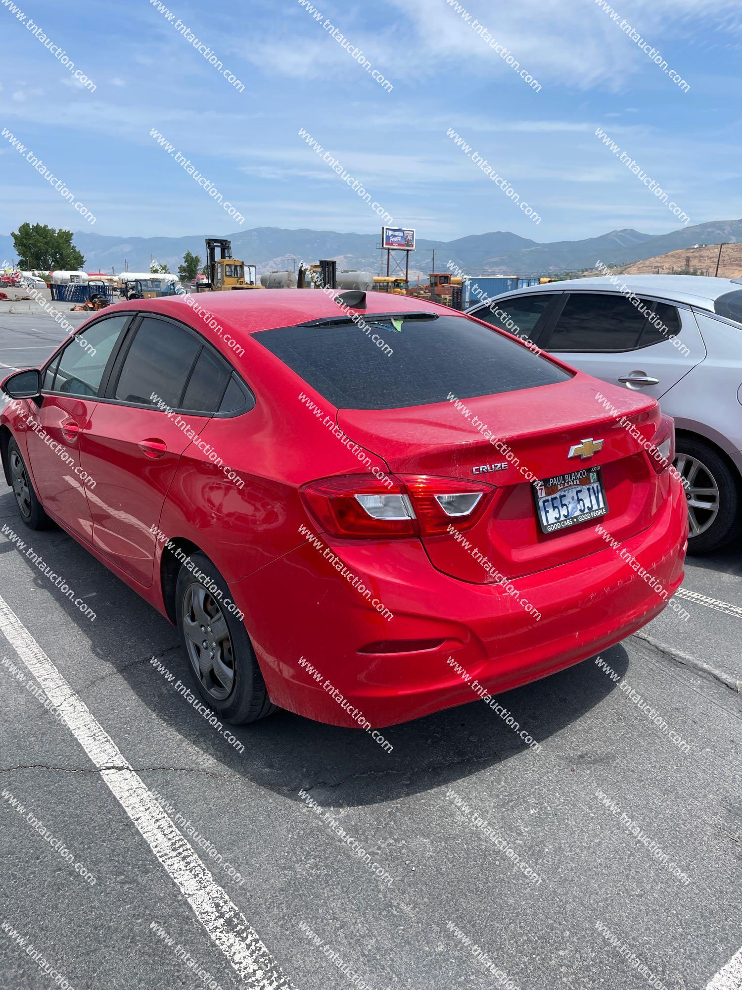 2016 CHEV CRUZE REBUILT