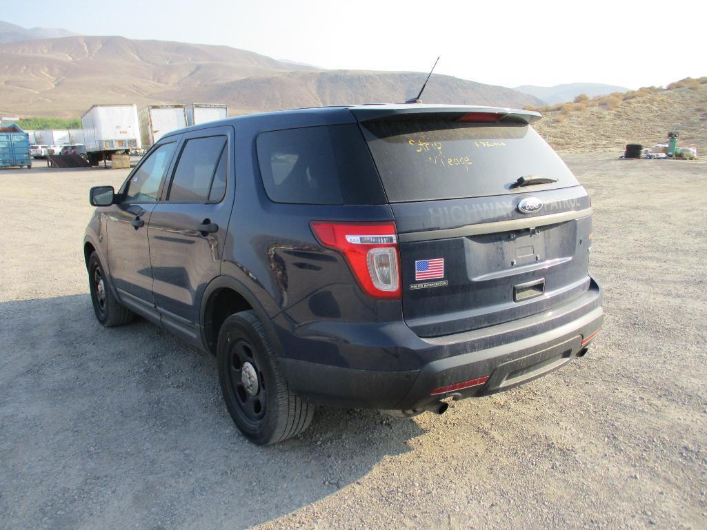 2013 FORD INTERCEPTOR SUV