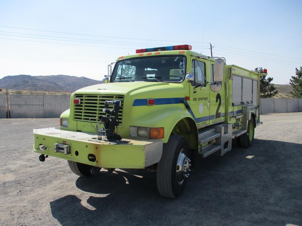 1994 INTL 4800 4X4 FIRE TRUCK